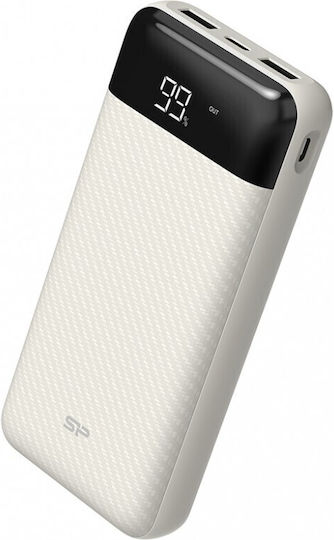 Silicon Power GS28 Power Bank 20000mAh with 2 USB-A Ports White