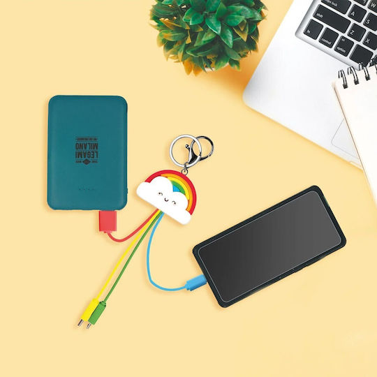 Legami Milano POW0034 Power Bank 5000mAh Blue view 3