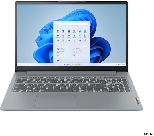 Lenovo IdeaPad Slim 3 15ABR8 15.6" IPS FHD (Ryzen 5-7530U/8GB/256GB SSD/W11 S) Arctic Grey (GR Keyboard)