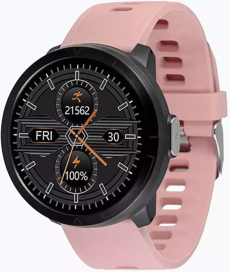 Watchmark WM18 Smartwatch with Heart Rate Monitor (Pink) view 5