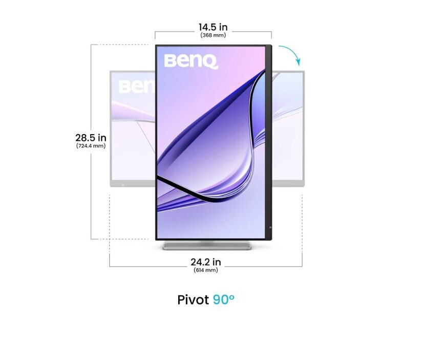 BenQ MA270S IPS HDR Monitor 27" 5120x2880 view 2