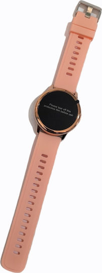 Lemfo LF28 42mm Smartwatch with Heart Rate Monitor (Gold)