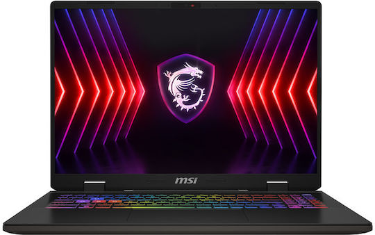 MSI Sword 16 HX B14VFKG 16" FHD+ 144Hz (i7-14650HX/32GB/1TB SSD/GeForce RTX 4060/W11 Home) Cosmos Gray (International English Keyboard) view 1