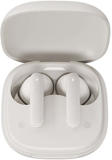 QCY Buds (QT43) Bluetooth Handsfree Earphones with Sweat Resistance and Charging Case White vue 2