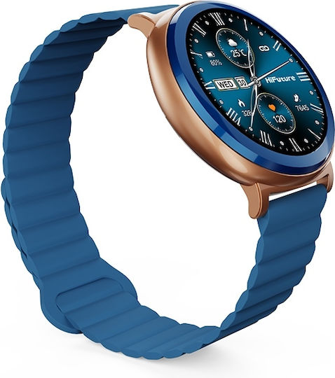 HiFuture Aurora Smartwatch with Heart Rate Monitor (Blue) view 2