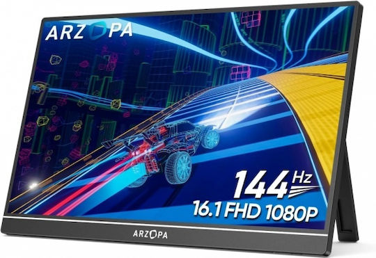 Arzopa Z1FC IPS Gaming Monitor / Portable Monitor 16.1" FHD 1920x1080 144Hz view 1