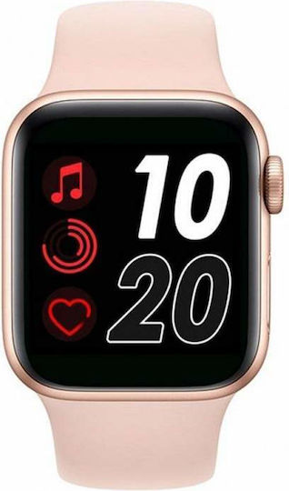Smartwatch with Heart Rate Monitor (Pink) vista 5