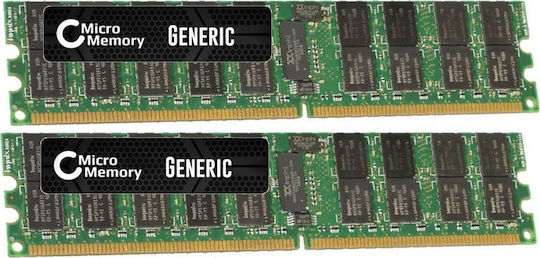 CoreParts DDR2 8GB RAM with 2x4GB Modules and Speed 667 for Server MMI0348/8GB