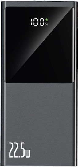 Tech-Protect PB13 Power Bank 20000mAh 22.5W with 2 USB-A Ports and USB-C Port Power Delivery / Quick Charge 3.0 Gray view 3