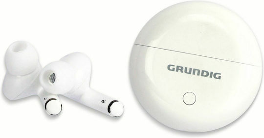 Grundig 19151 In-ear Bluetooth Handsfree Earphones with Charging Case White view 3