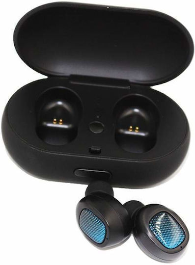 In-ear Bluetooth Handsfree Earphones with Sweat Resistance and Charging Case Black view 2