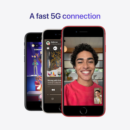 Apple iPhone SE 2022 5G (4GB/128GB) Midnight view 7