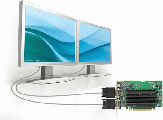 Matrox 512MB DDR2 Graphics Card (M9120-E512F) view 2