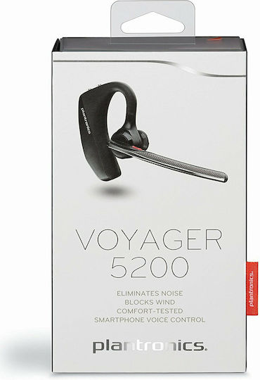 Plantronics Voyager 5200 Earbud Bluetooth Handsfree Earphone Black view 4