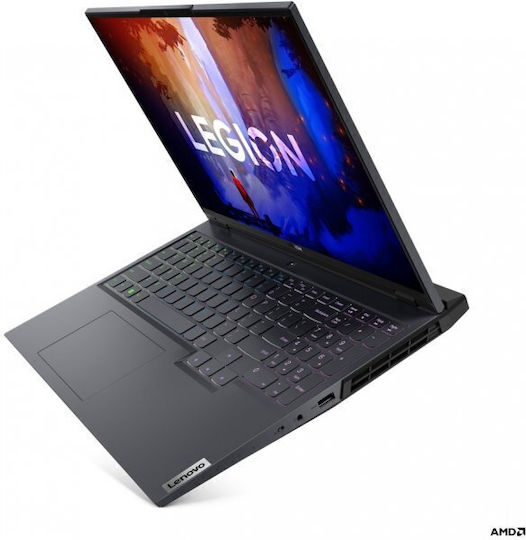 Lenovo Legion 5 Pro 16ARH7H 16" IPS QHD+ 165Hz (Ryzen 9-6900HX/16GB/1TB SSD/GeForce RTX 3070 Ti/W11 Home) Storm Grey (US Keyboard) view 2