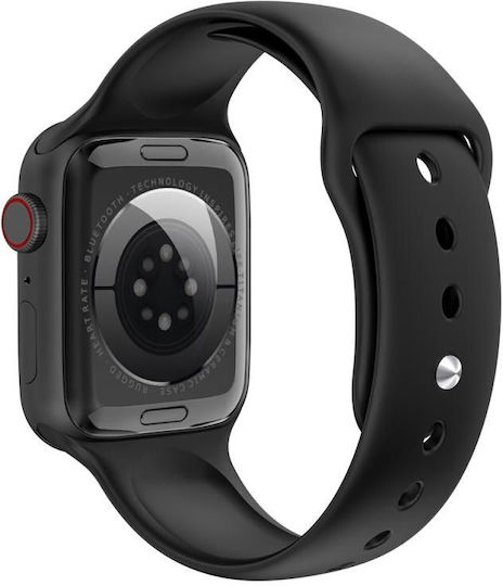WS-GS3 Ultra Smartwatch with Heart Rate Monitor (Black)