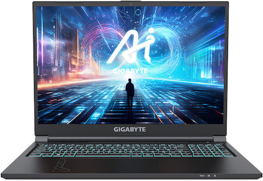 Gigabyte G6 KF-H2EE894KD 16" FHD+ 165Hz (i7-13620H/16GB/1TB SSD/GeForce RTX 4050/No OS) Carbon Black (International English Keyboard) view 3