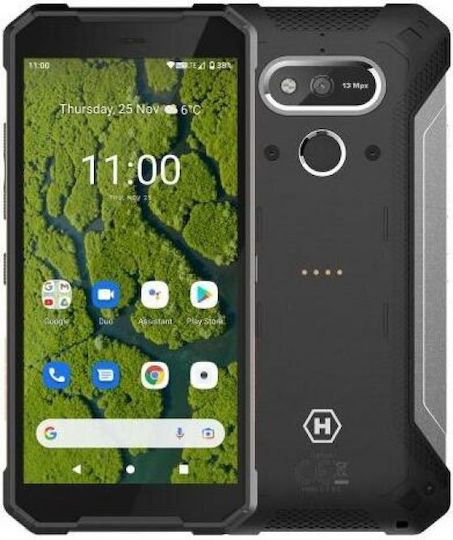 Hammer Explorer Plus Eco Dual SIM (4GB/64GB) Resistant Smartphone Black / Silver view 1