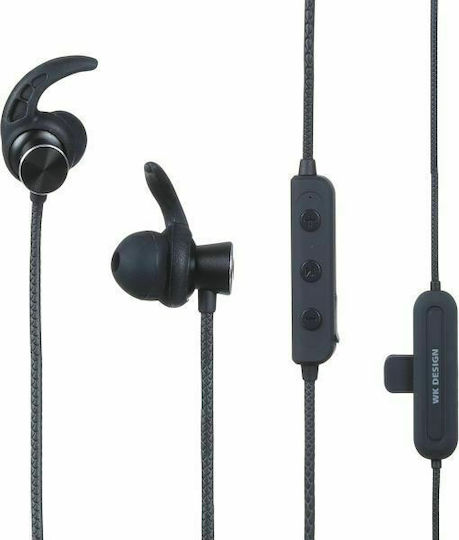 WK BD290 In-ear Bluetooth Handsfree Earphones Black view 2