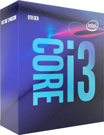 Intel Core i3-9100F 3.6GHz Processor 4 Core for Socket 1151 rev 2 in Box with Heatsink view 1