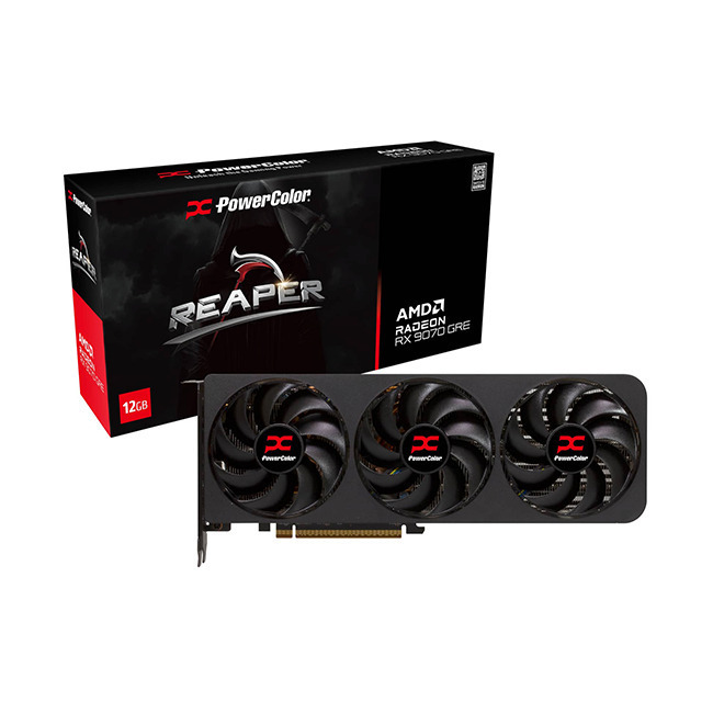 PowerColor Radeon RX 9070 GRE 12GB GDDR6 Reaper Graphics Card