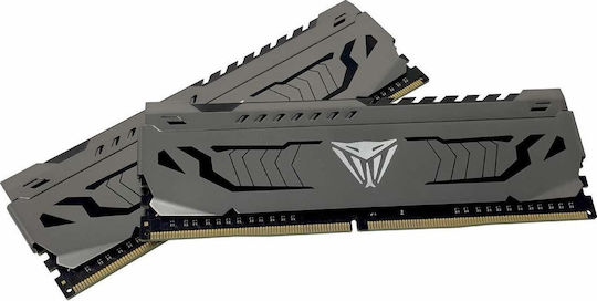Patriot Viper Steel DDR4 16GB RAM with 2x8GB Modules and Speed 3600 for Desktop PVS416G360C7K view 2