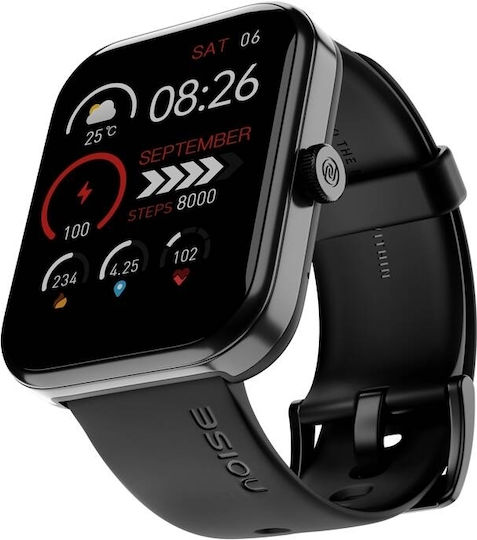 Noise ColorFit Pulse 2 Max 45mm Smartwatch with Heart Rate Monitor (Black) view 2