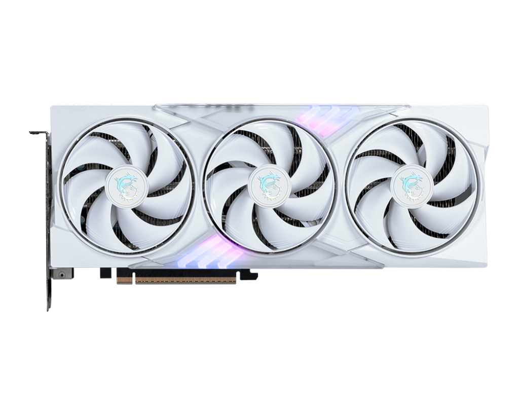 MSI GeForce RTX 5060 Ti 16GB GDDR7 Gaming Trio OC White Graphics Card V535-025R view 2