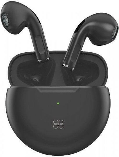 Promate Charisma 2 In-ear Bluetooth Handsfree Earphones with Charging Case Black