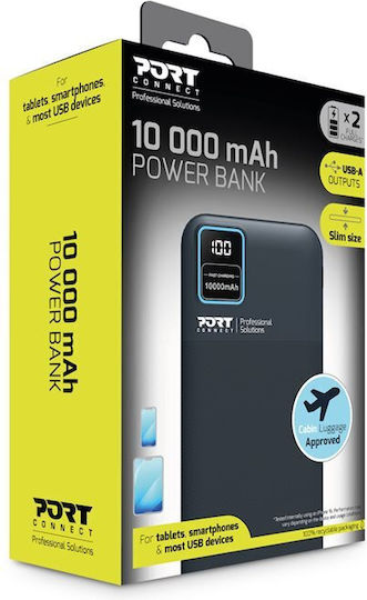 Power Bank 10000mAh with 2 USB-A Ports and 1 USB-C Port view 3