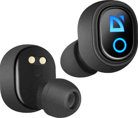 Defender Twins 639 In-ear Bluetooth Handsfree Earphones with Charging Case Black vue 4