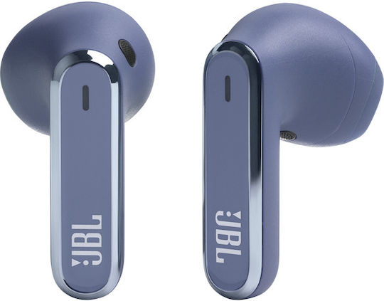 JBL Live Flex Earbud Bluetooth Handsfree Earphones with Charging Case Blue view 2