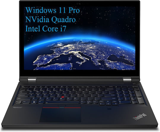 Lenovo ThinkPad P15 Gen 1 15.6" IPS FHD (i7-10750H/128GB/1TB SSD + 2TB SSD/Quadro T1000/W11 Pro) (US Keyboard)