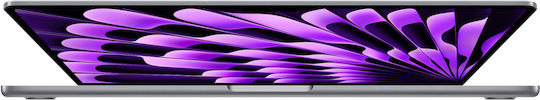 Apple MacBook Air 15" (2023) 15.3" Retina Display (M2-8‑core/8GB/512GB SSD) Space Grey (International English Keyboard) view 3
