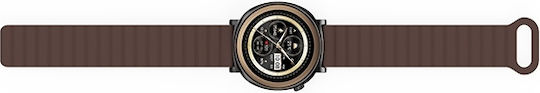 HiFuture Aurora Smartwatch with Heart Rate Monitor (Brown) view 4