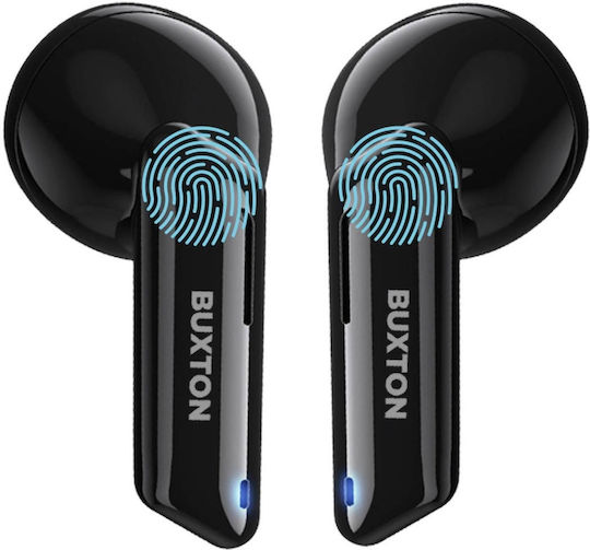 Buxton BTW 3300 In-ear Bluetooth Handsfree Earphones with Charging Case Black view 4