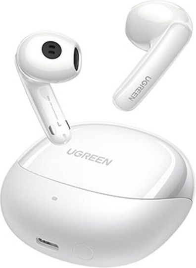 Ugreen HiTune H6 Pro WS203 In-ear Bluetooth Handsfree Earphones with Sweat Resistance and Charging Case White vue 2