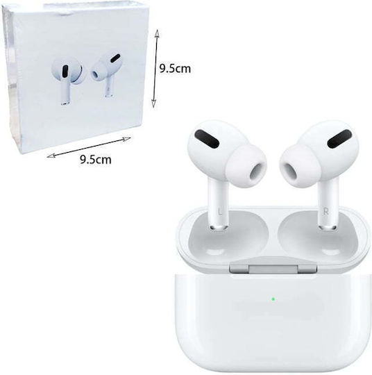 30006 In-ear Bluetooth Handsfree Earphones with Charging Case White view 4