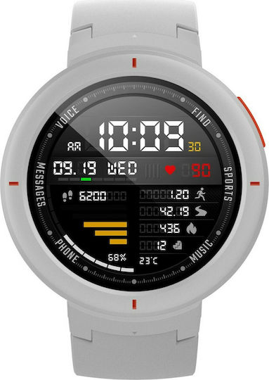 Amazfit Verge 43mm Smartwatch with Heart Rate Monitor (White) view 3