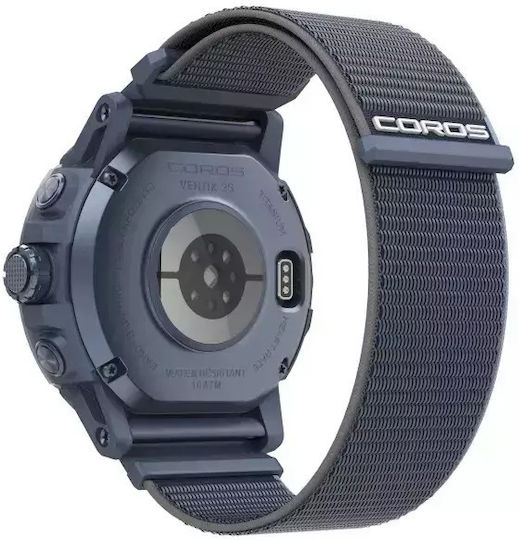 Coros Vertix 2S Titanium Waterproof Smartwatch with Heart Rate Monitor (Blue) view 2