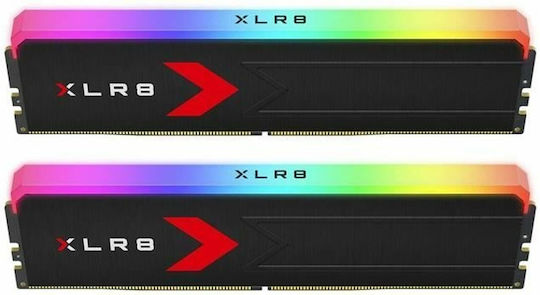 PNY XLR8 32GB DDR5 RAM with 2 Modules (2x16GB) and 6000 Speed for Desktop (MD32GK2D5600036XRGB) view 4