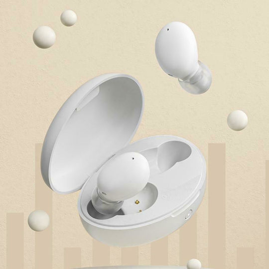 QCY T16 In-ear Bluetooth Handsfree Earphones with Charging Case White view 2