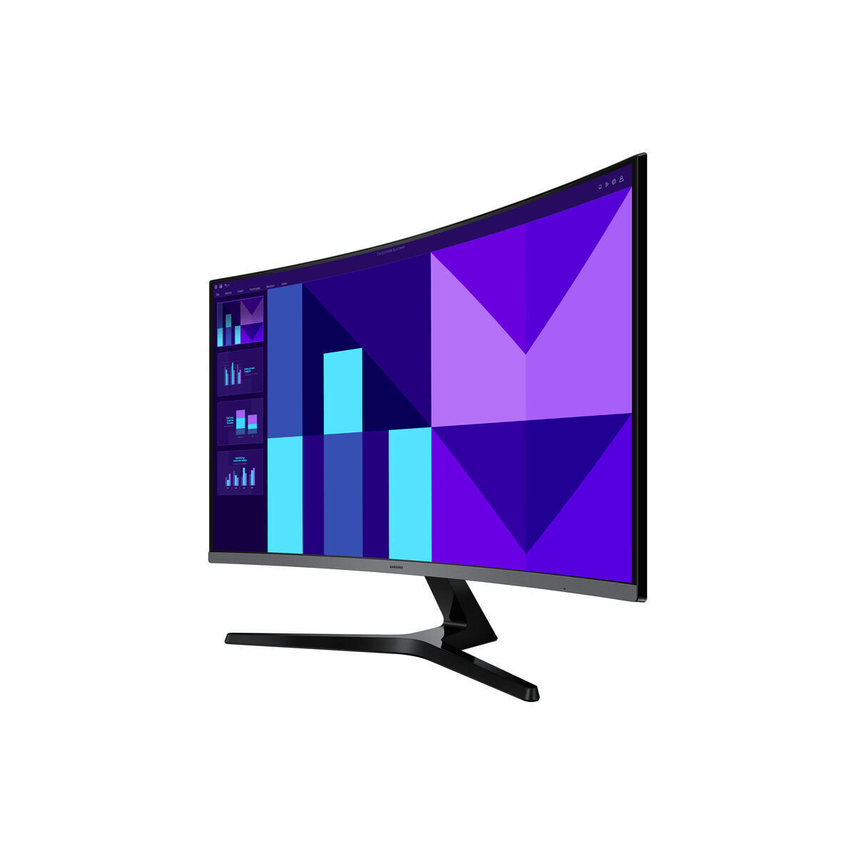 Samsung Essential Monitor S3 S39GD VA Curved Gaming Monitor 32" FHD 1920x1080 with Response Time 4ms GTG view 6