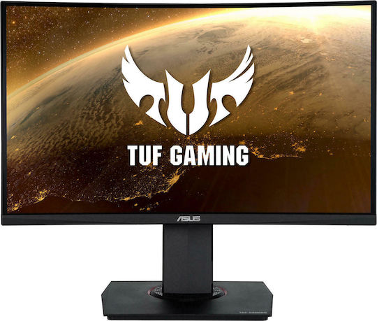 Asus TUF Gaming VG24VQE VA Curved Gaming Monitor 23.6" FHD 1920x1080 165Hz view 1