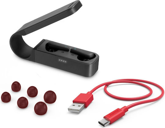 HAMA Spirit Pocket In-ear Bluetooth Handsfree Earphones with Charging Case Black vue 5