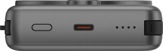 Energea MagPac Pro Plus MagSafe Power Bank 10000mAh 15W with USB-C Port Power Delivery Gray vue 3
