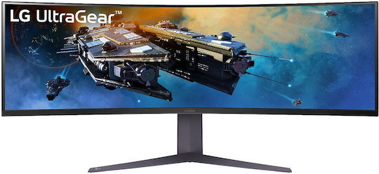 LG UltraGear 45GR65DC-B Ultrawide VA HDR Curved Gaming Monitor 44.5" 5120x1440 200Hz with Response Time 1ms GTG