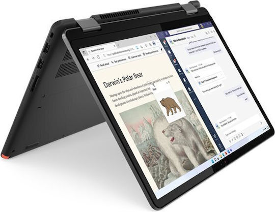 Lenovo 13w Yoga Gen 2 13.3" IPS Touchscreen (Ryzen 5-7530U/8GB/256GB SSD/W11 Pro) Thunder Black (UK Keyboard)