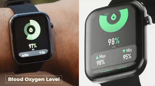 Riversong Motive 5e Smartwatch with Heart Rate Monitor (Space Gray) view 5