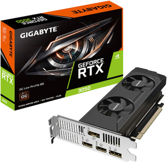 Gigabyte GeForce RTX 3050 6GB GDDR6 OC Low Profile 6G Graphics Card view 1